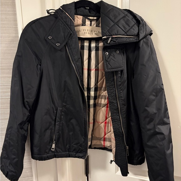 Burberry Black Double-Breasted Trench Coat - Picture 4 of 10